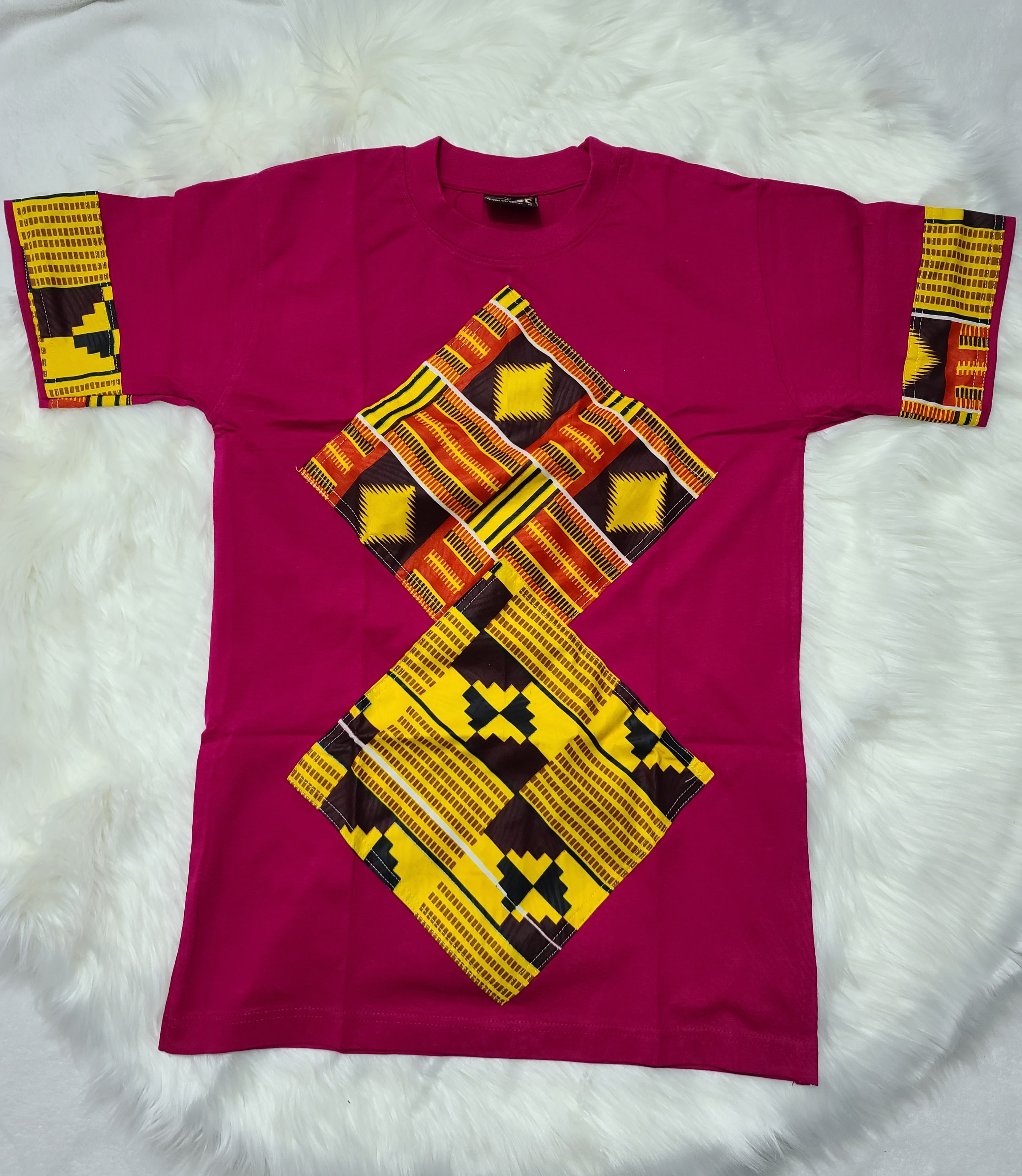 Ankara prints t-shirts