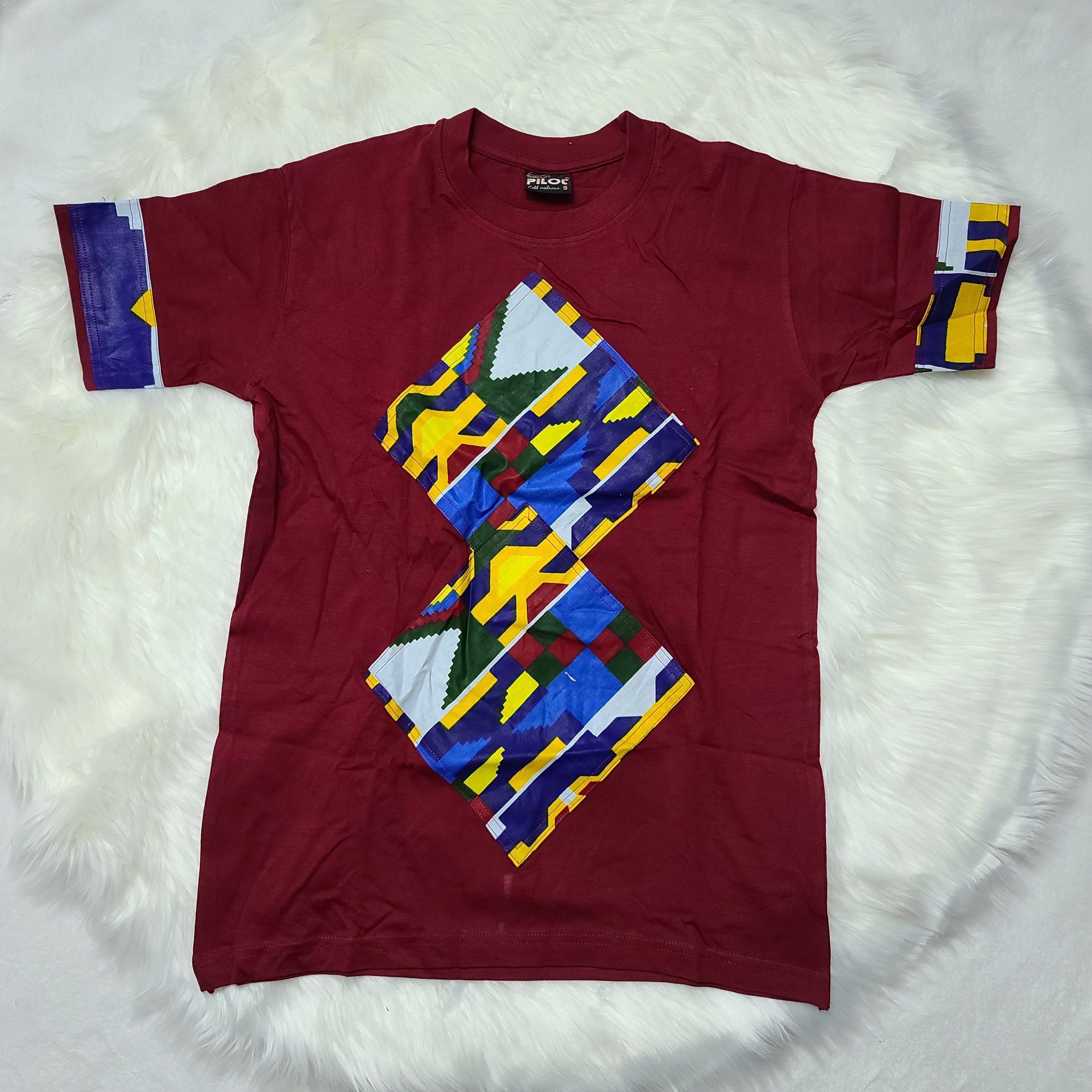 Ankara prints t-shirts