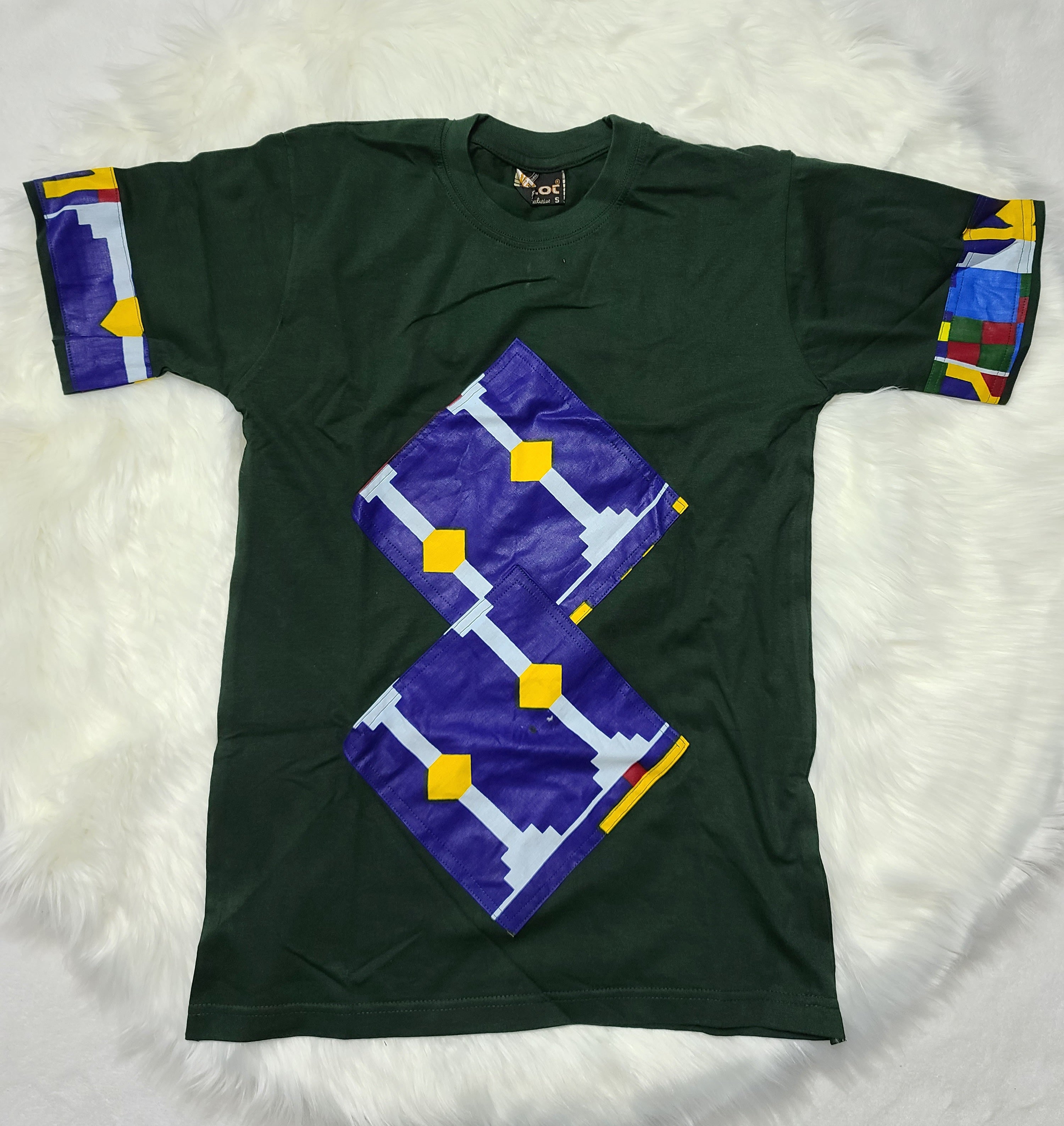 Ankara prints t-shirts