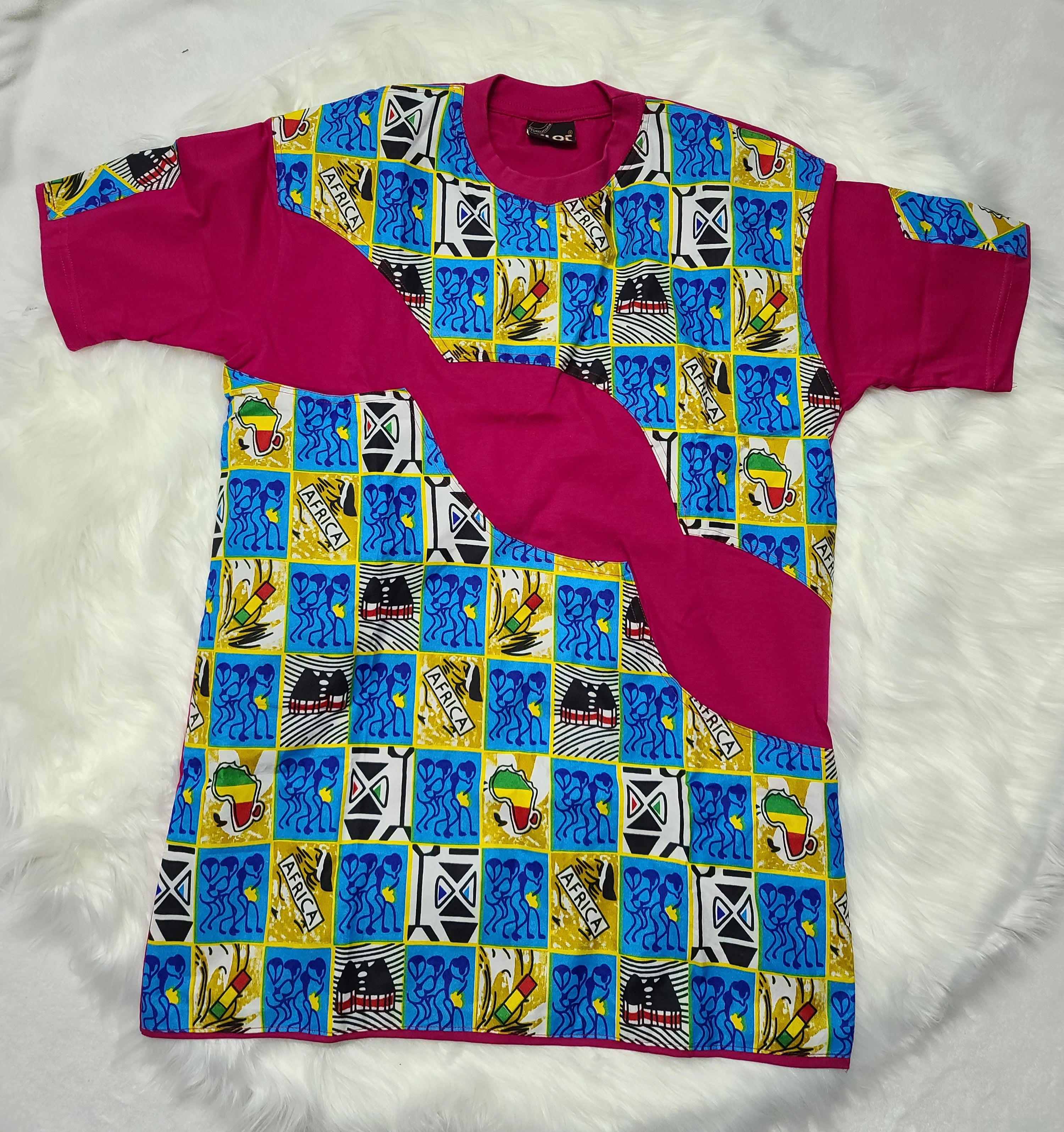 African print t-shirts