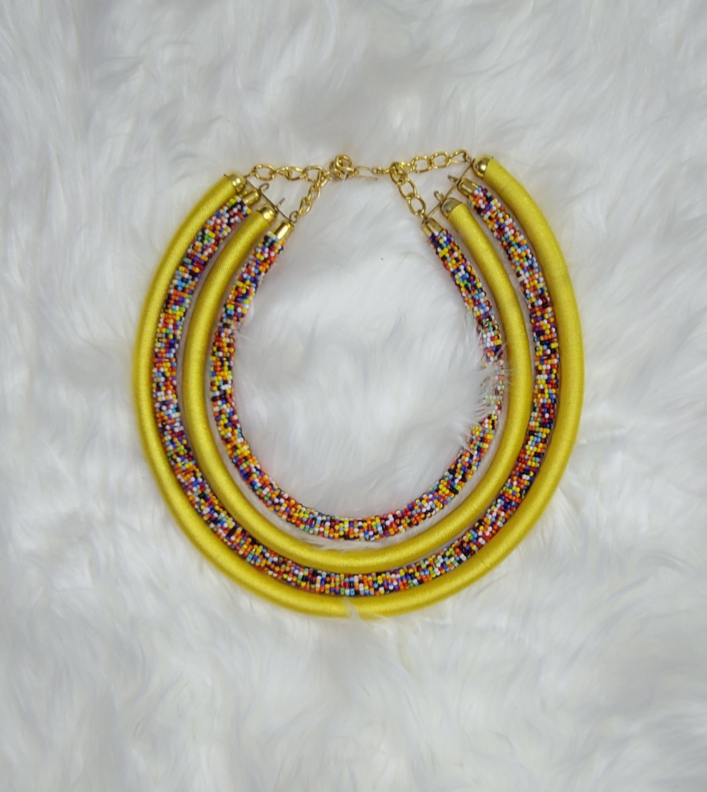 Maasaï beaded necklace