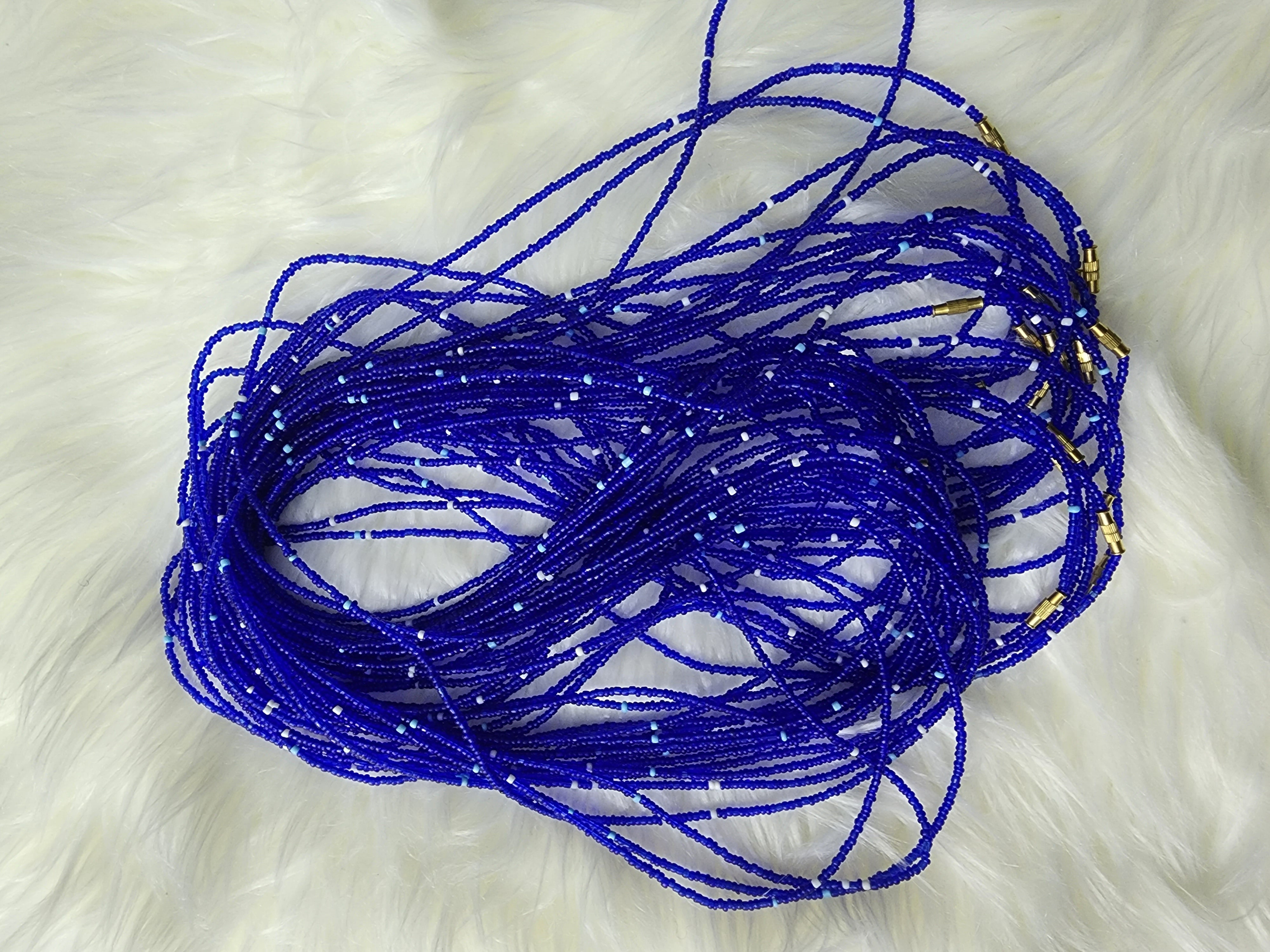 Multicolor waist beads