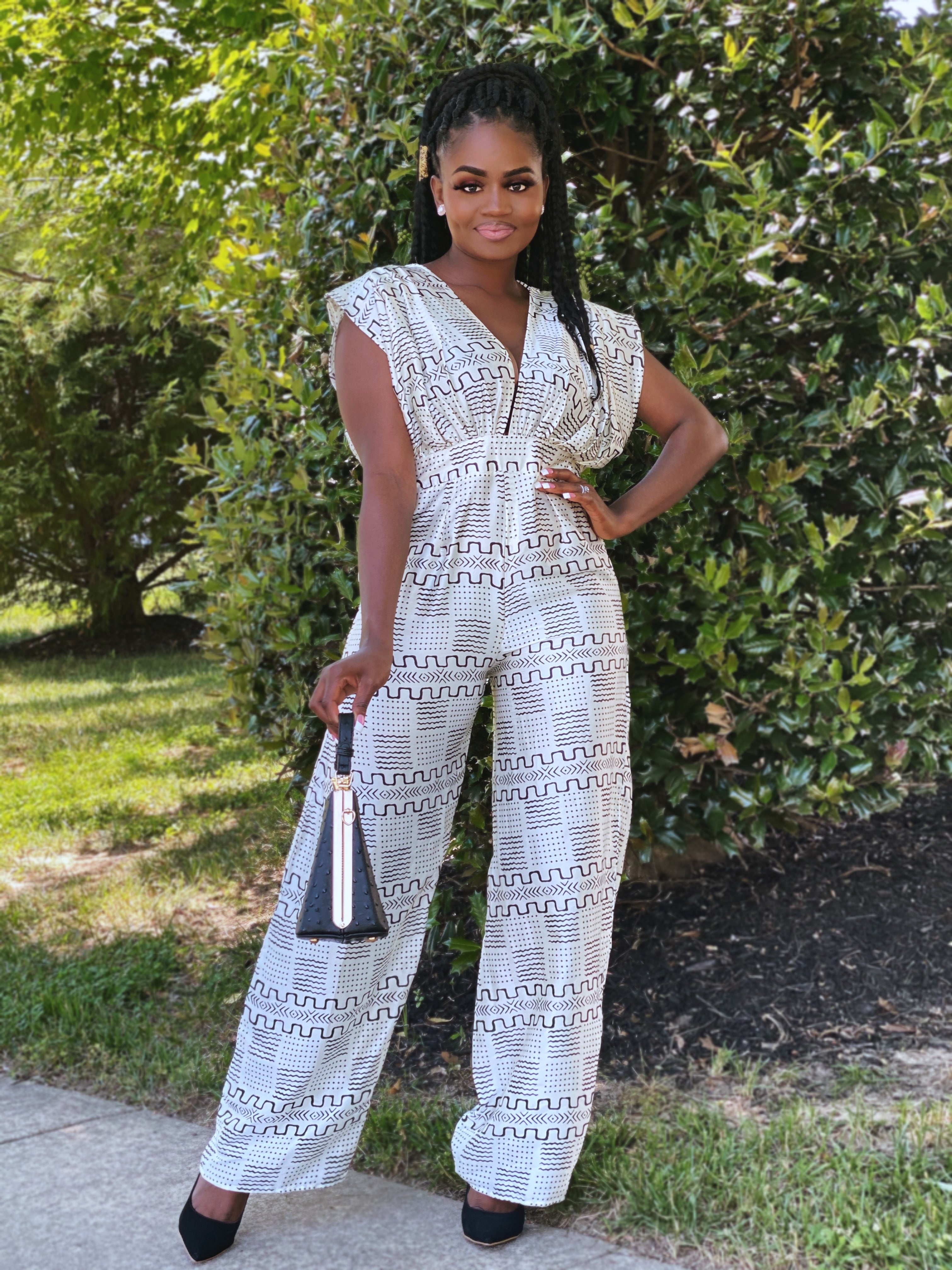 Nandeh silk jumpsuit