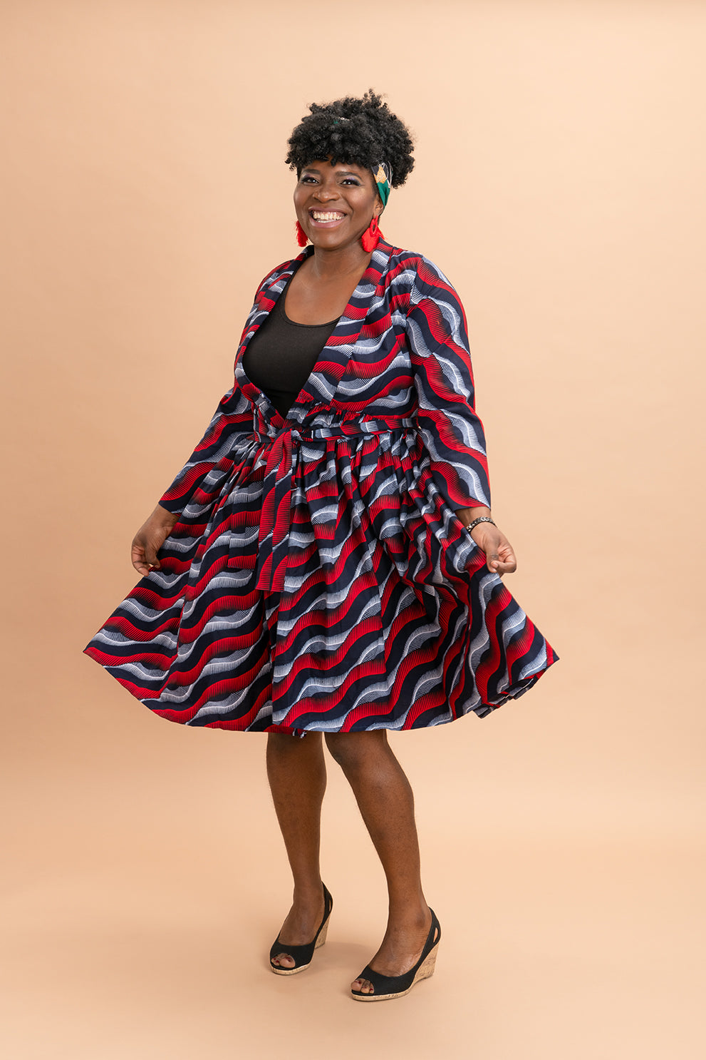 Zaria wrap dress