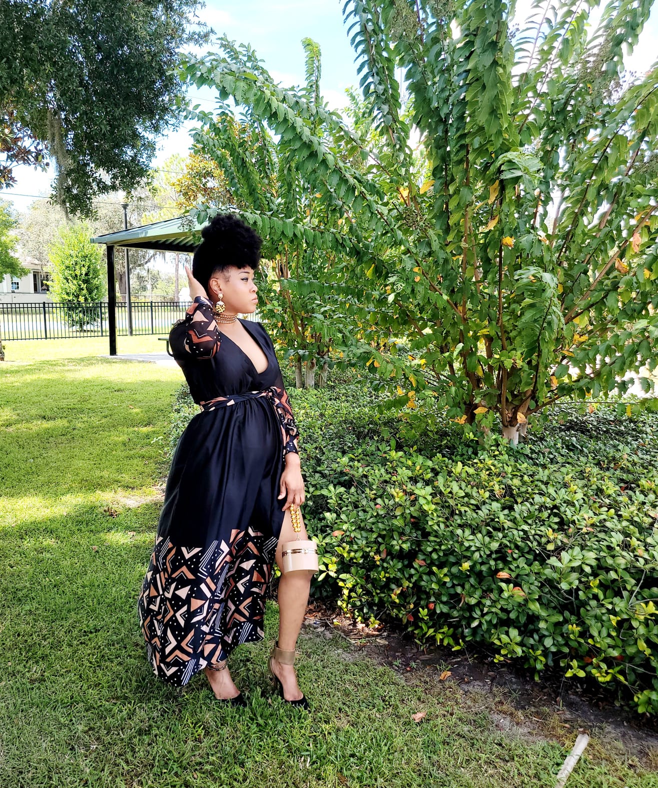 The baddest silk dress