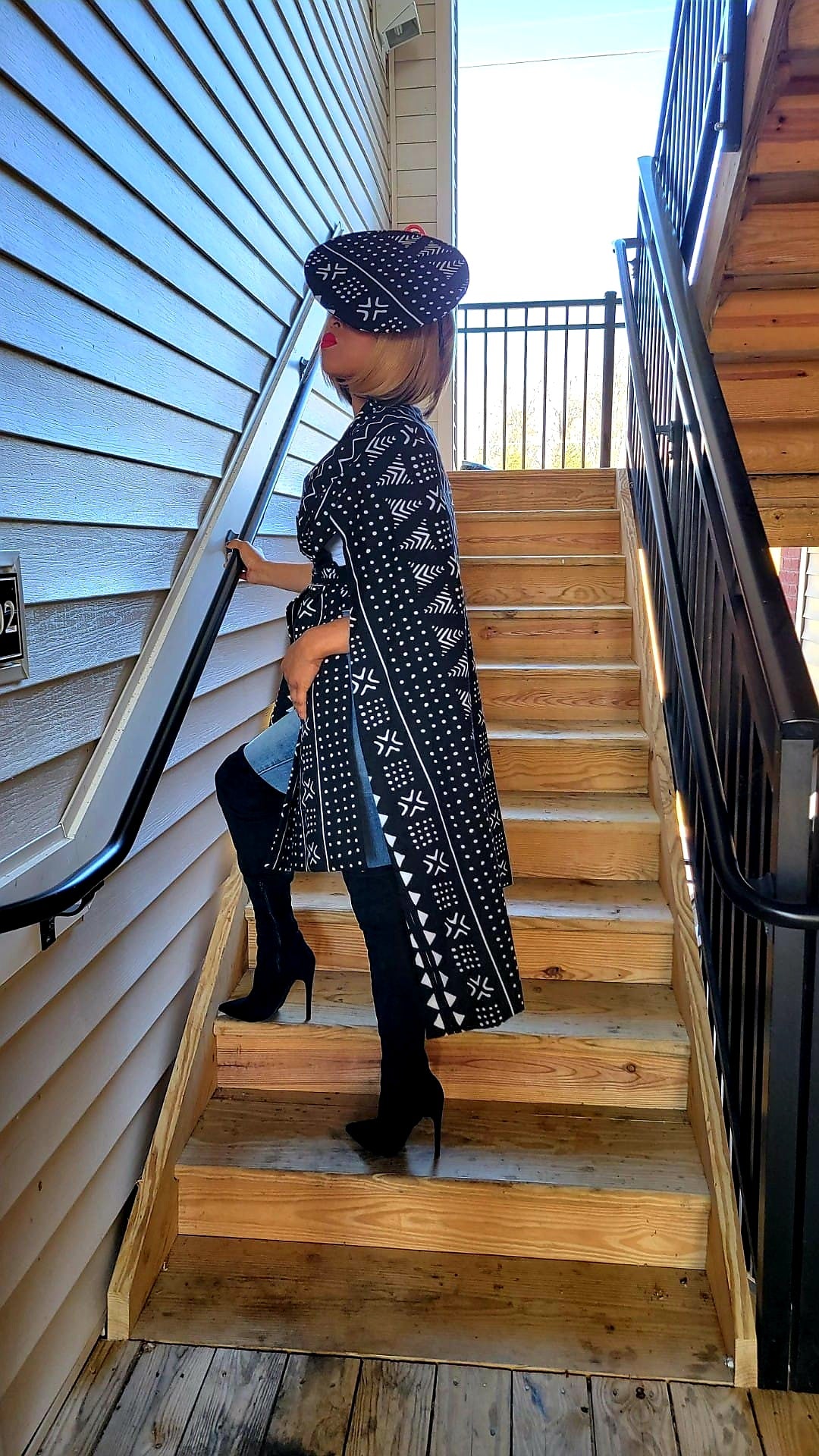Ankara fashion cape