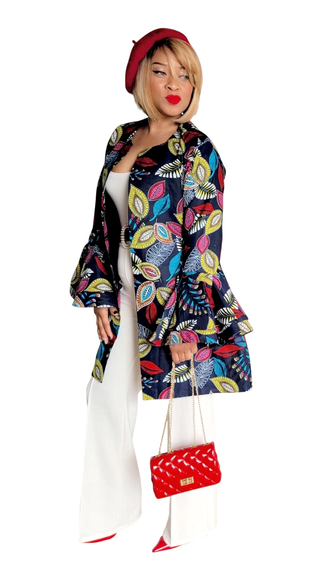Toni jacket & headwrap