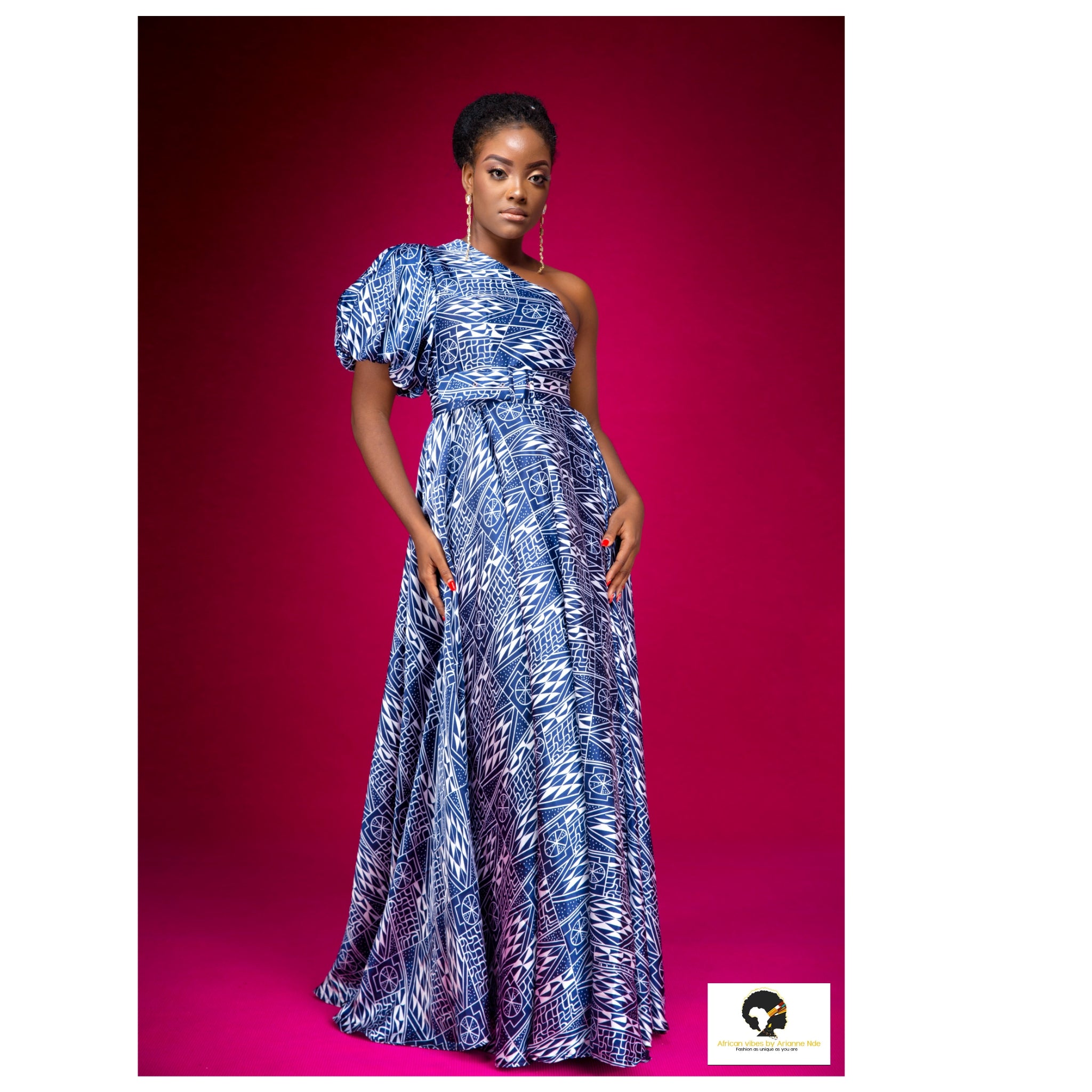 Her majesty silk dress