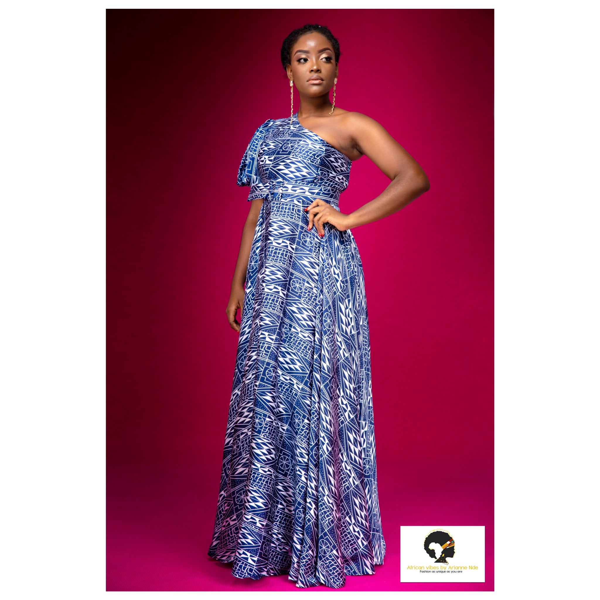 Her majesty silk dress