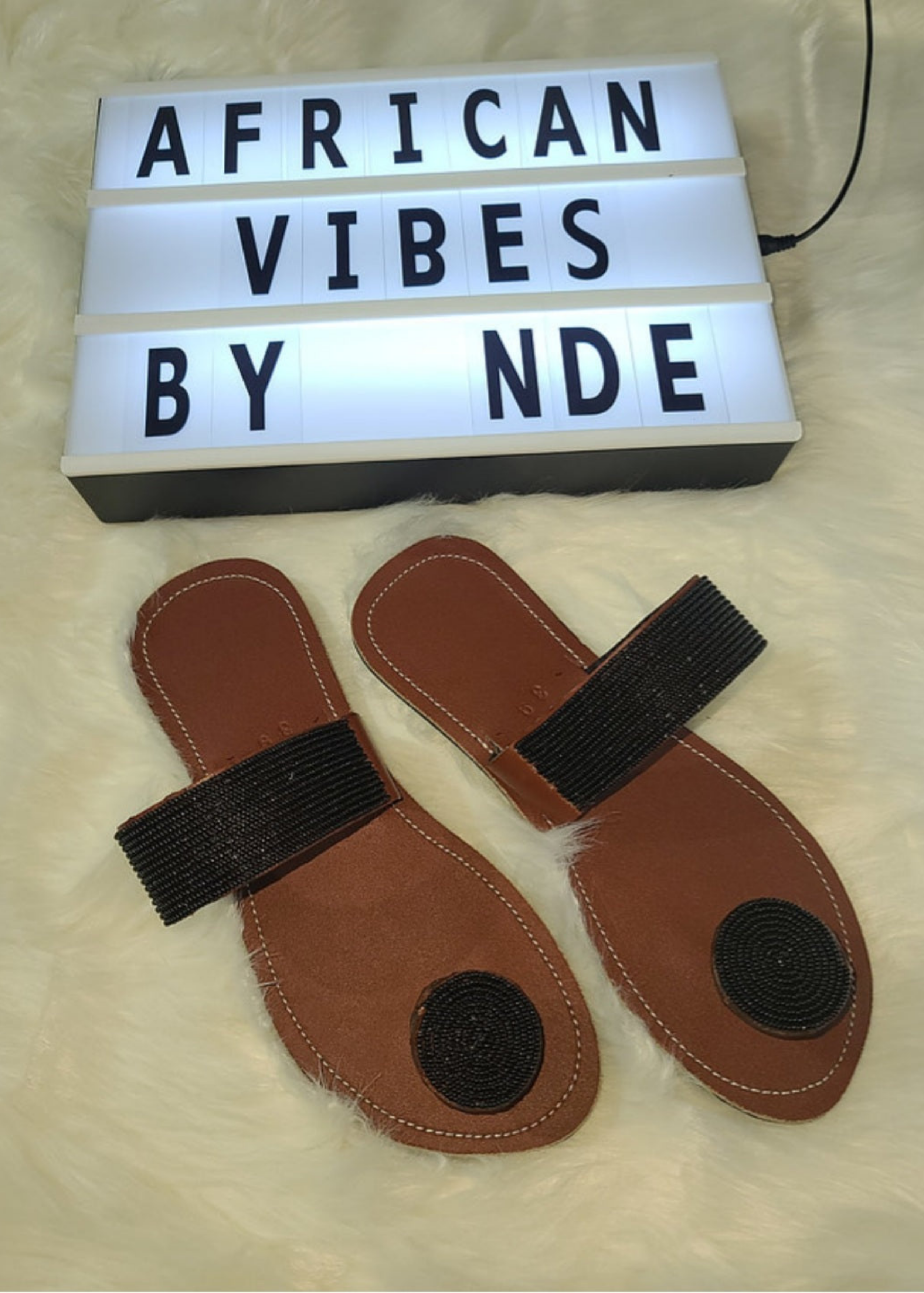 Beaded Maasaï sandal