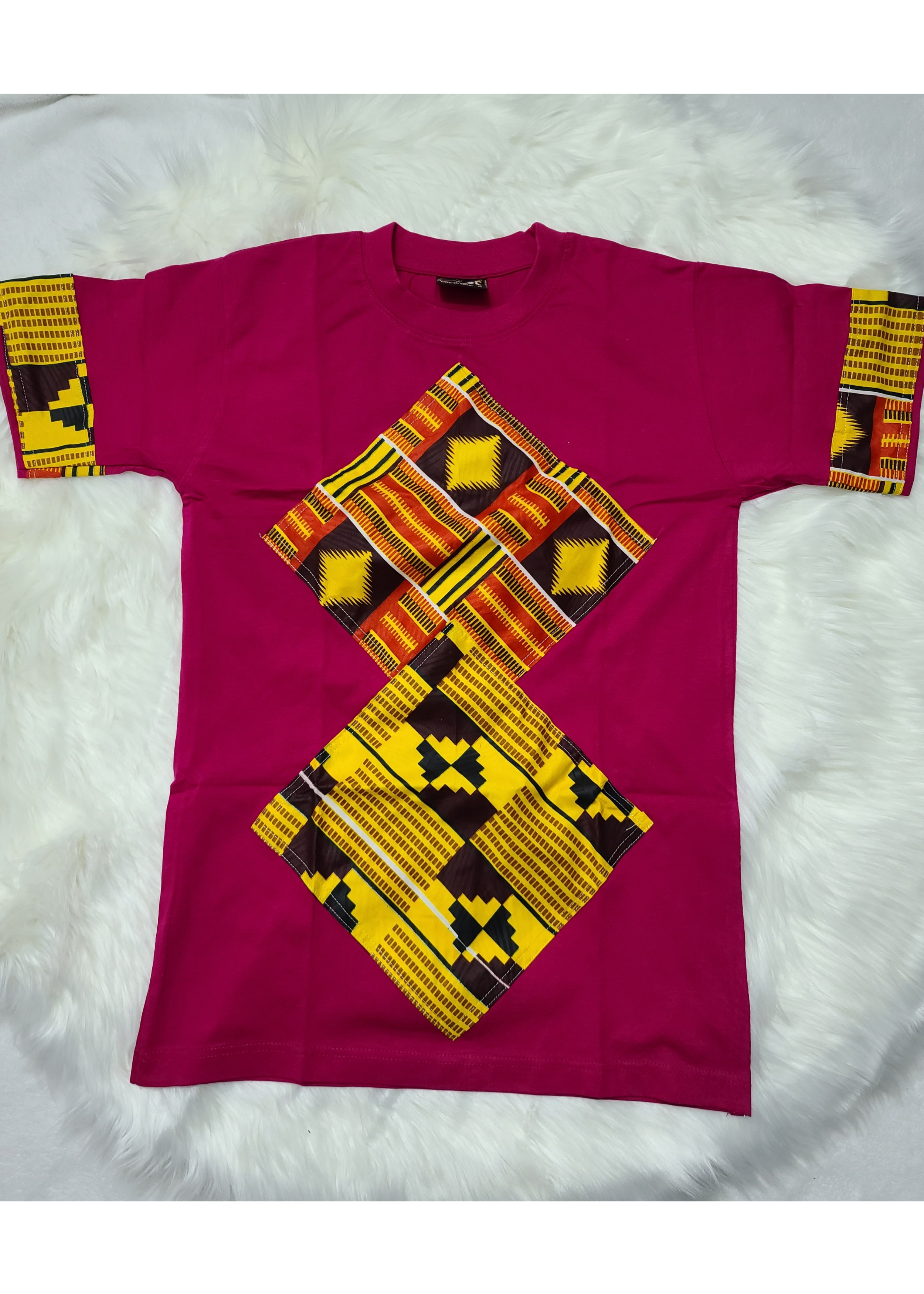 Ankara prints t-shirts