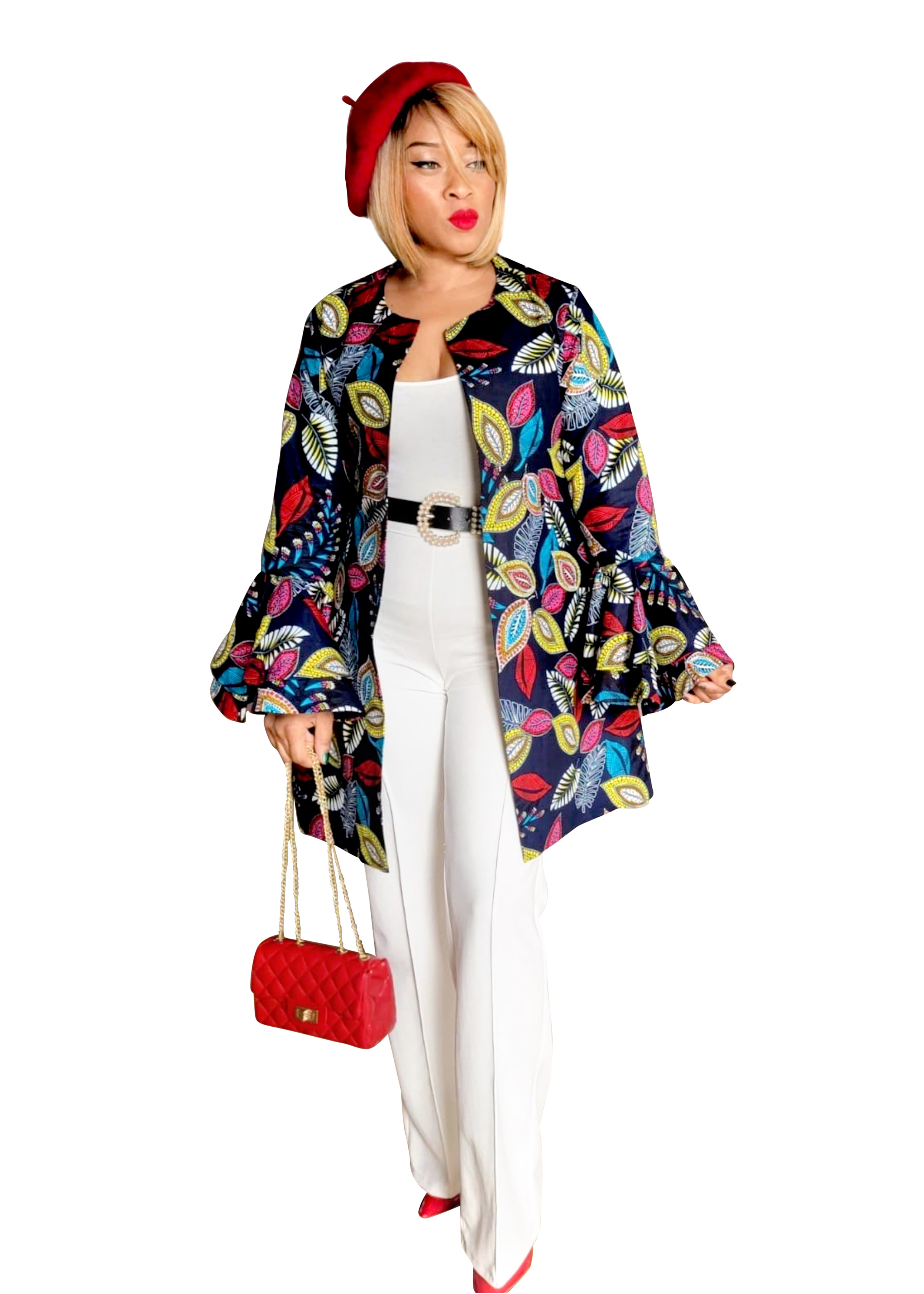 Toni jacket & headwrap