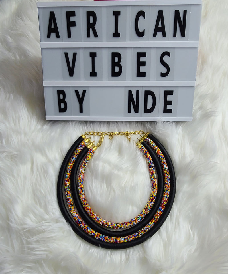 Maasaï beaded necklace