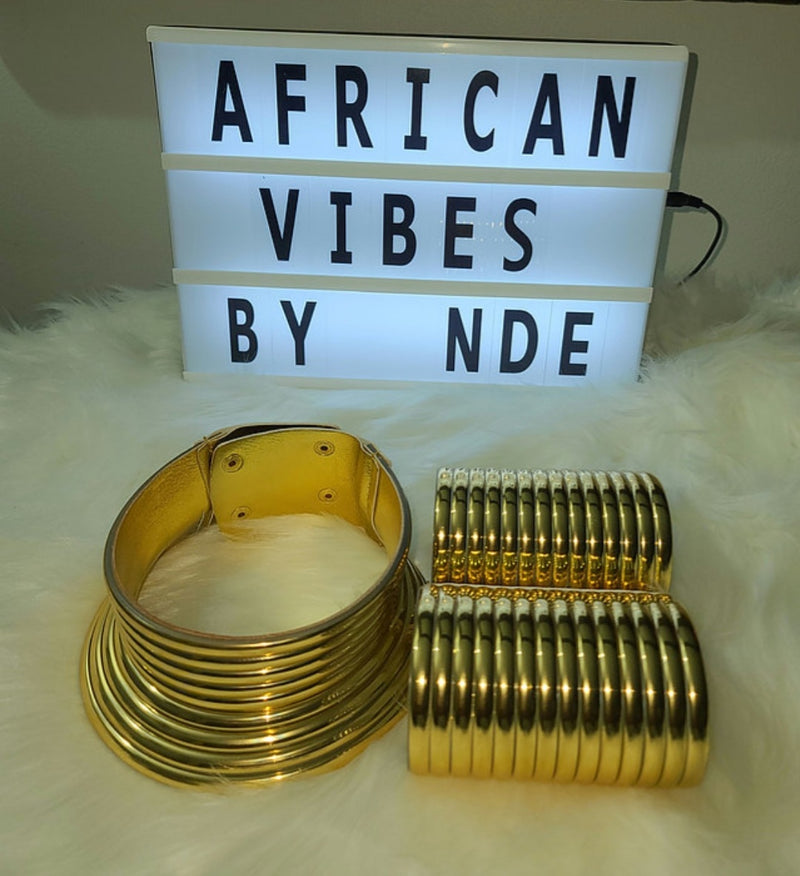 South African choker necklace set