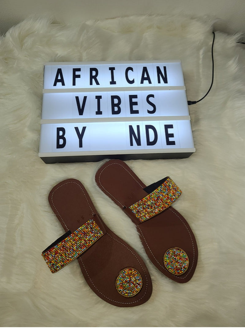 Beaded Maasaï sandal