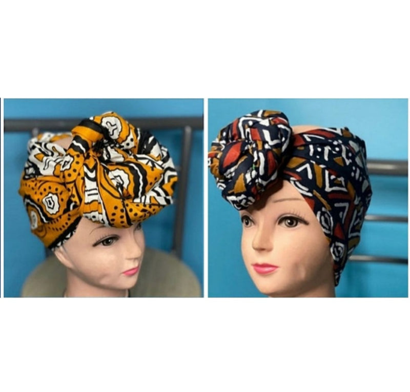 Ankara headwrap/ African head tie