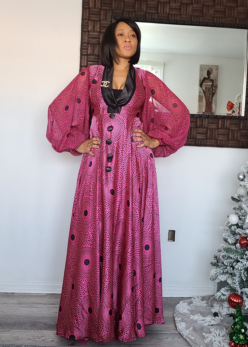 Athena silk dress