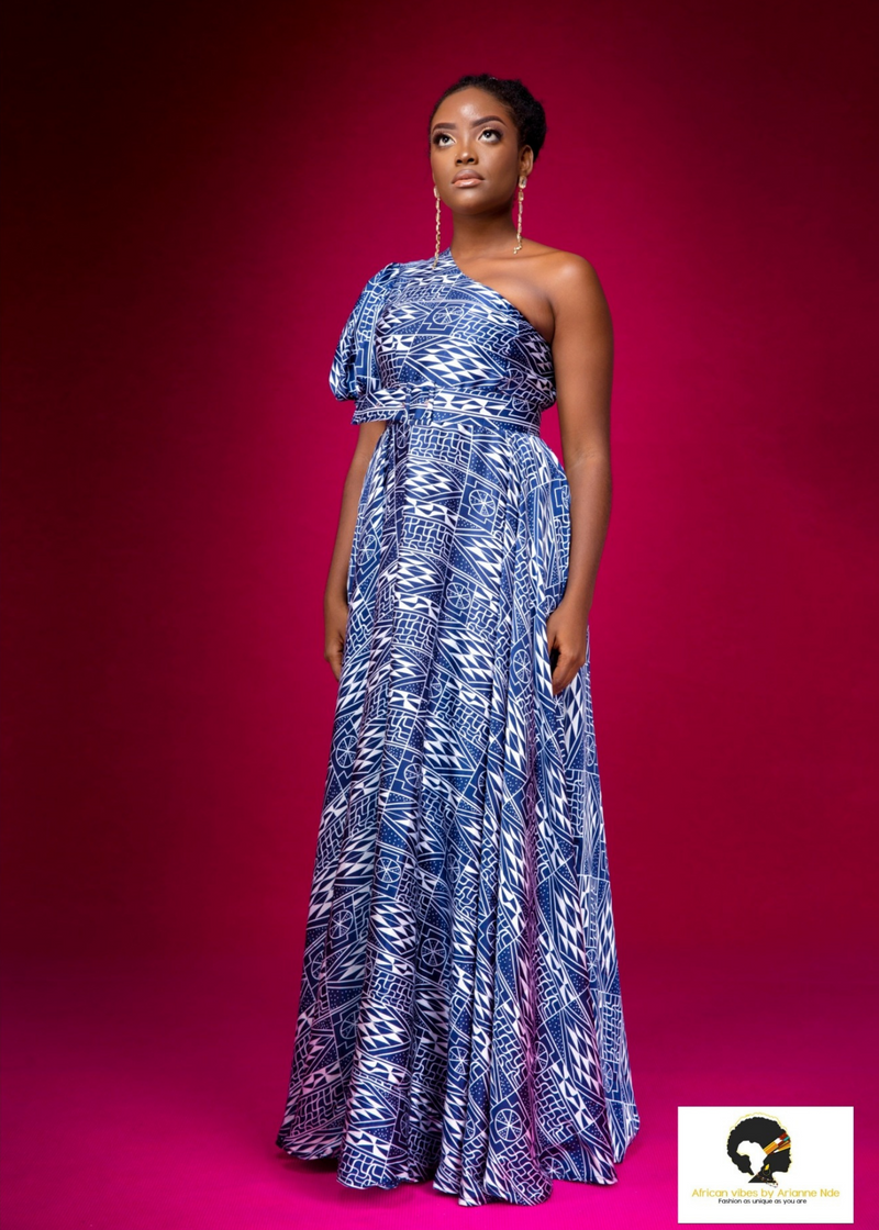 Her majesty silk dress