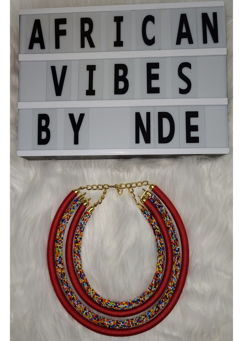 Maasaï beaded necklace