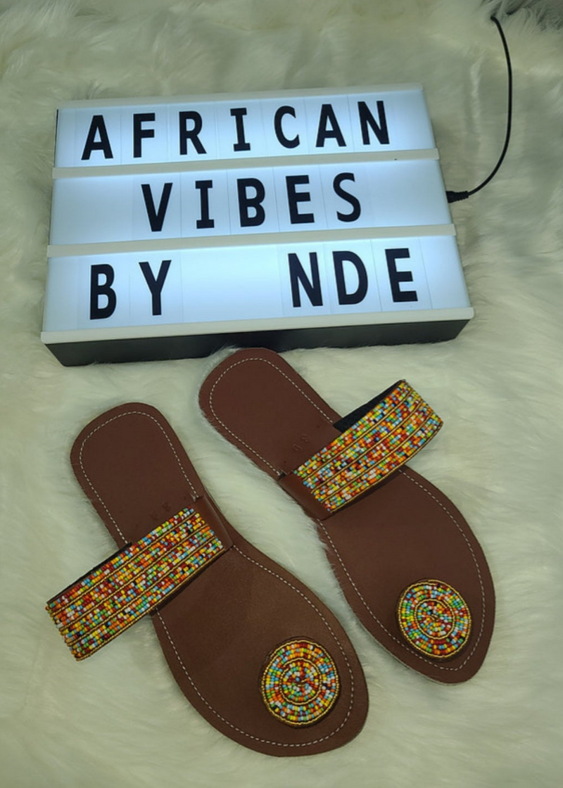 Beaded Maasaï sandal