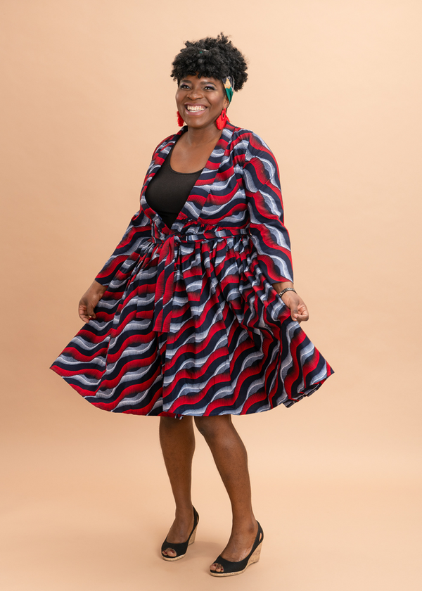 Zaria wrap dress